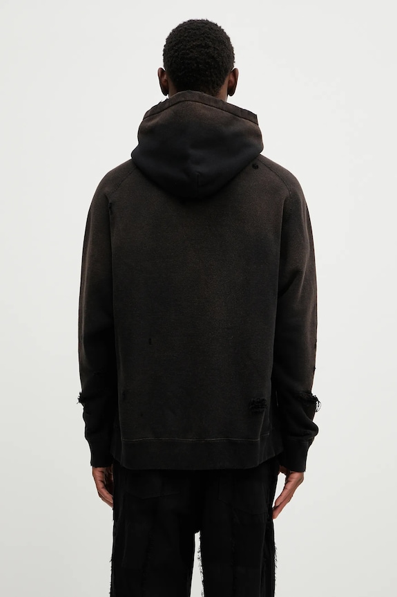 Clothing Needles cotton sweatshirt Darts Sweat QV367 black