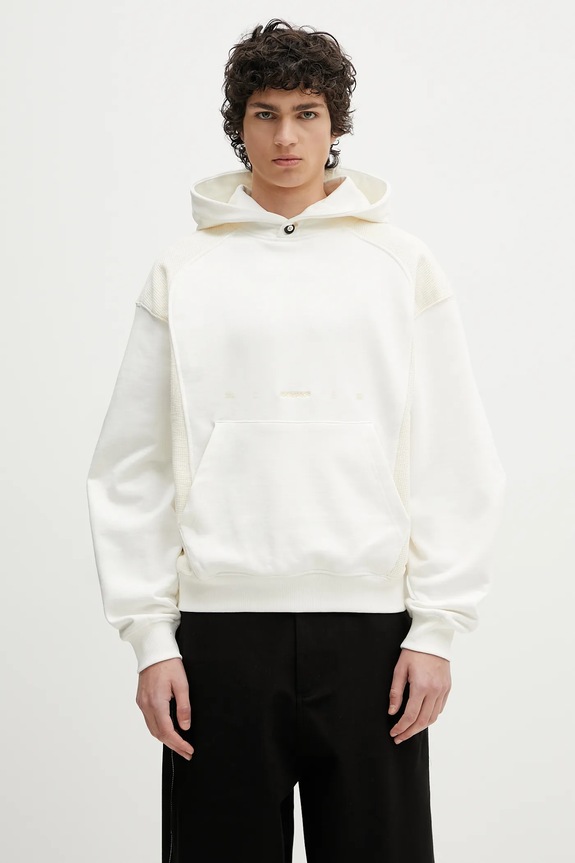 Хлопковая кофта Ader Error Apparel-Top узор бежевый BO01SSHD0101IV