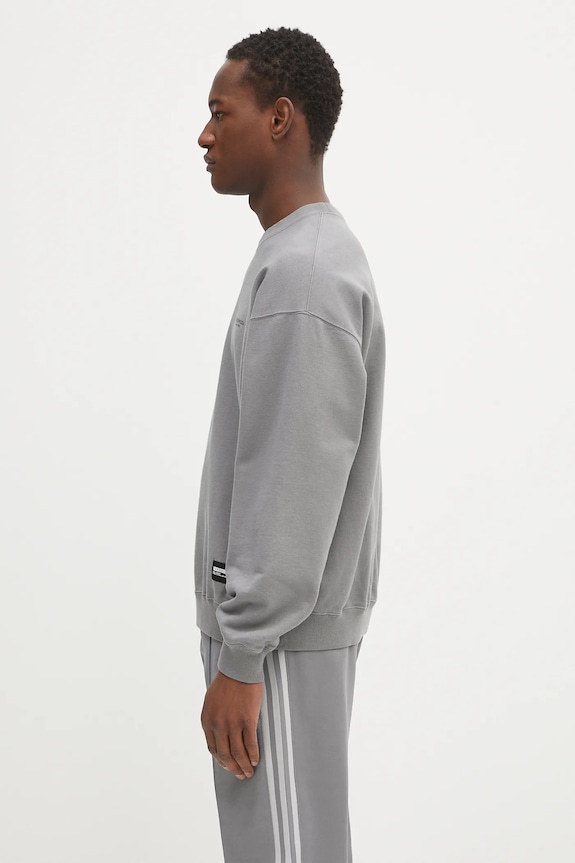 Хлопковая кофта NEIGHBORHOOD Classic Sweat Shirt Ls 242FPNH.CSM01 серый SS25