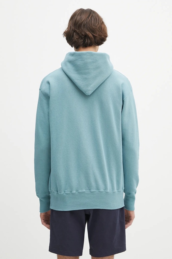 Oblečení Bavlněná mikina Human Made Tsuriami Hoodie HM29CS015 tyrkysová