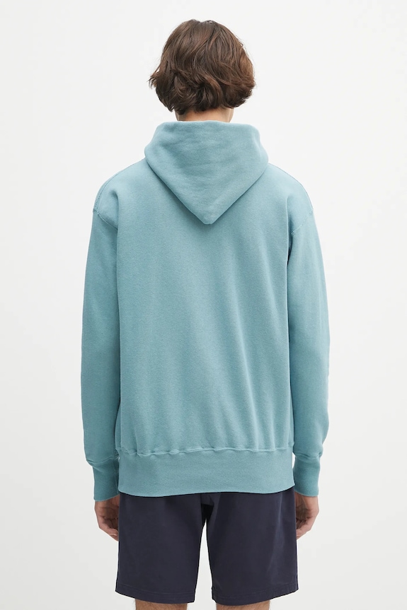 Oblečení Bavlněná mikina Human Made Tsuriami Hoodie HM29CS015 tyrkysová