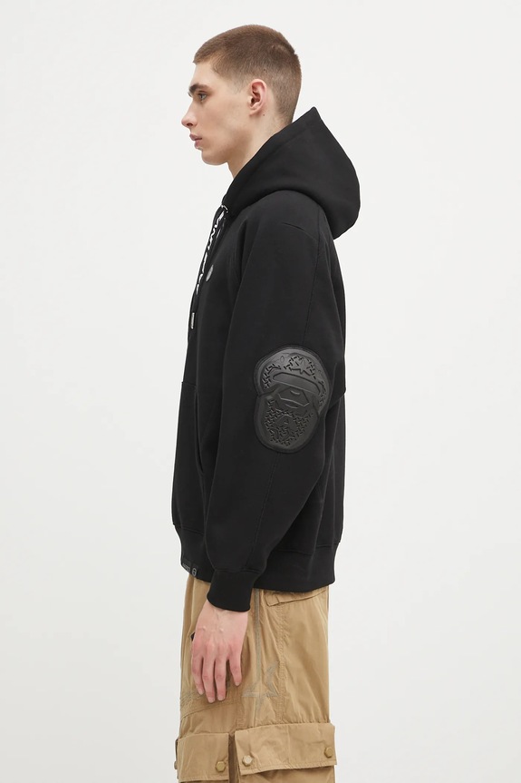 Суичър AAPE Main AAPSWMB383XXN черен SS25