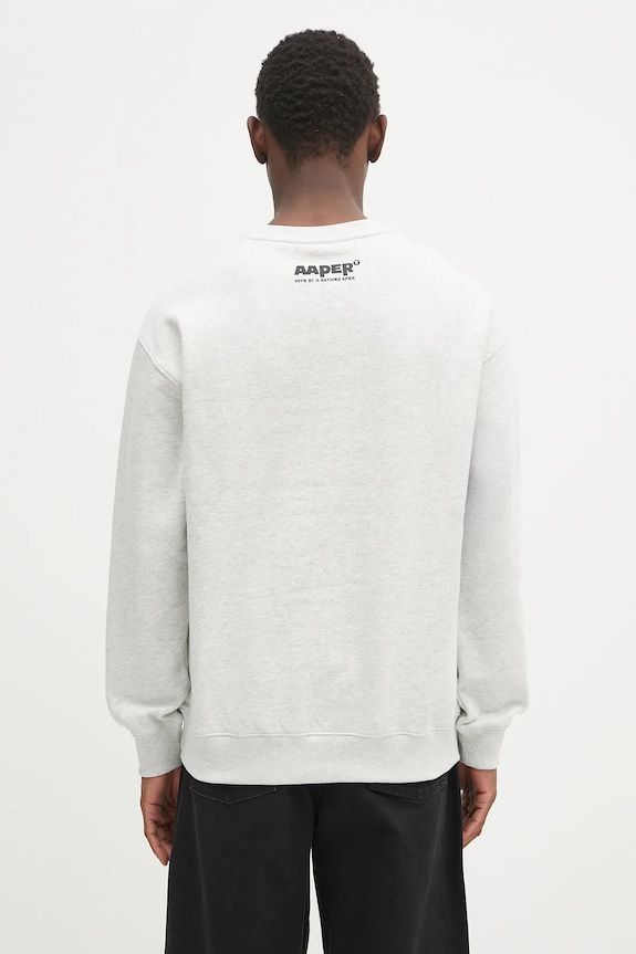 Одяг Кофта AAPE Aaper Crew Neck AAPSWMB377XAN сірий
