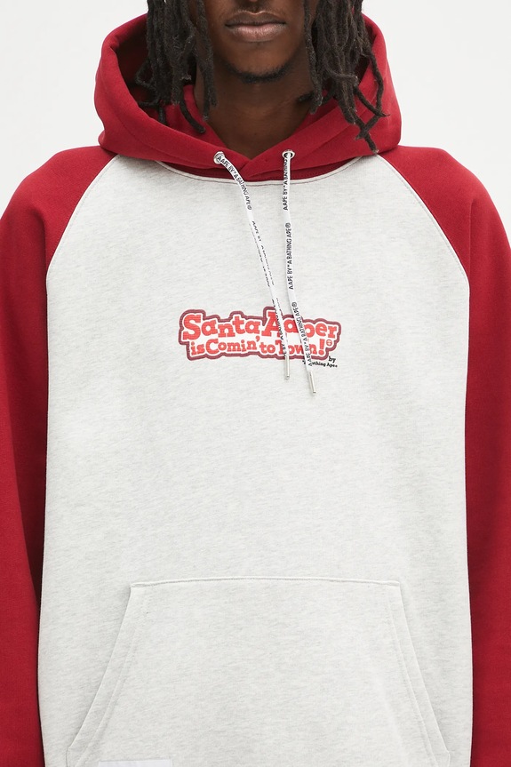 Суичър AAPE Aaper бордо AAPSWMB381XXN