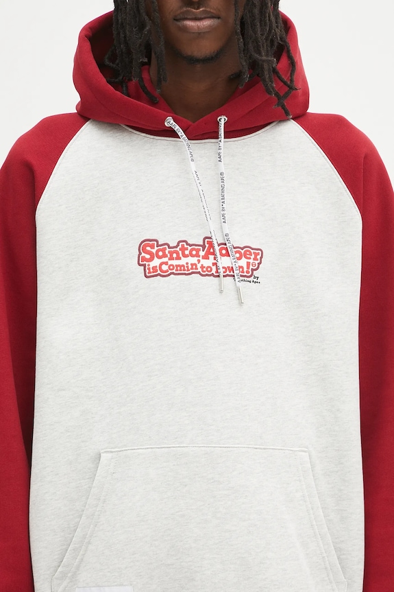 Суичър AAPE Aaper бордо AAPSWMB381XXN