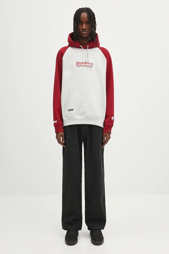 Суичър AAPE Aaper AAPSWMB381XXN бордо
