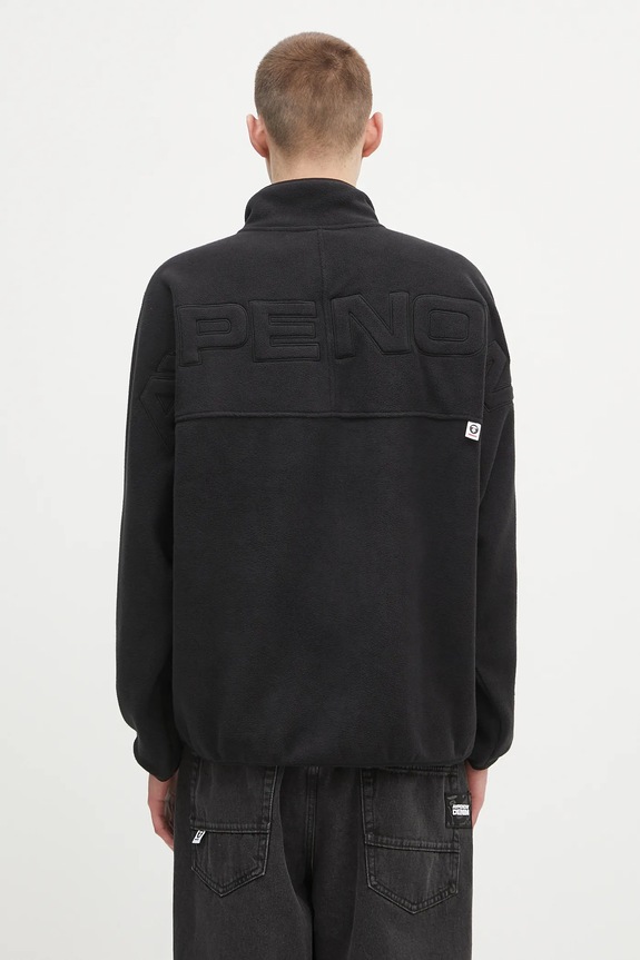 Дрехи Поларен суичър AAPE Now Crew Neck AAPSWMB322XXN черен