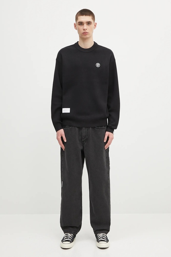 Свитер AAPE Now Knit AAPKNMB333XXN чёрный