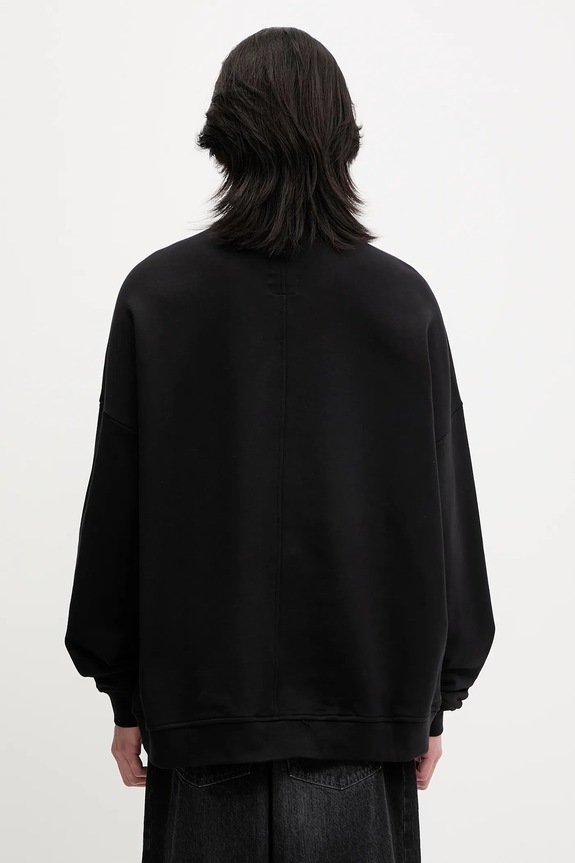 Oblečení Bavlněná mikina Rick Owens DRKSHDW Knitted - Jumbo Sweat 221669 CM01E1669.CHFE černá