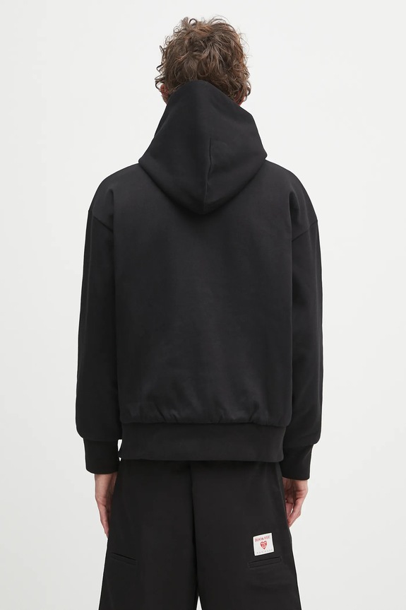 Clothing A Bathing Ape cotton sweatshirt College puffy 1K80114012 black