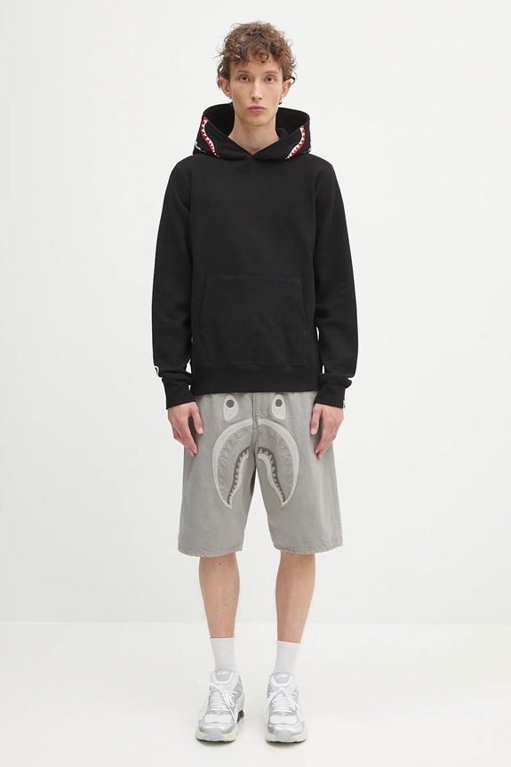 A Bathing Ape cotton sweatshirt Shark 1K80114013