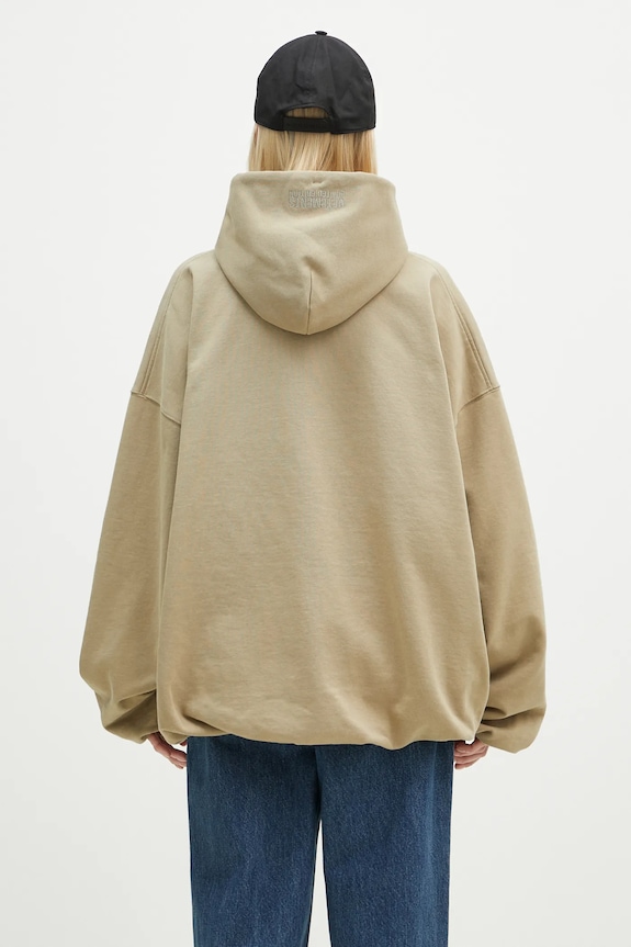 Кофта VETEMENTS Oval Logo Cropped Boxy UA66HD600T