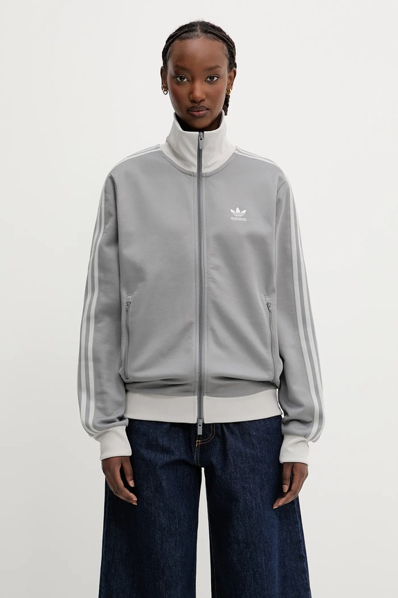 adidas Originals sweatshirt Classic Track Top JP1226 gray SS25