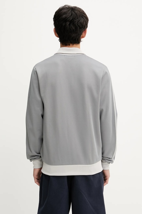 adidas Originals sweatshirt Classic Track Top JP1226 gray