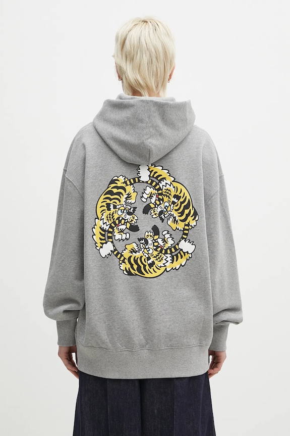Kenzo bluza bawełniana x Verdy FF58SW2404MF.94 szary SS25