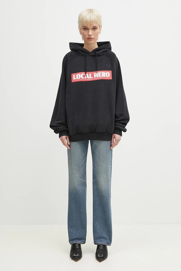 Martine Rose felpa in cotone Raglan 651JS02002M