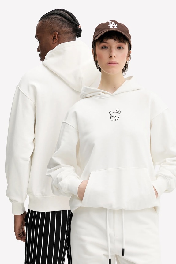 Inbetweeners hanorac de bumbac imprimeu bej S5TWUAHS024