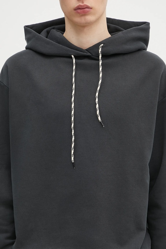 Хлопковая кофта Aries Faded Aloha From Hell Hoodie чёрный AR2001303