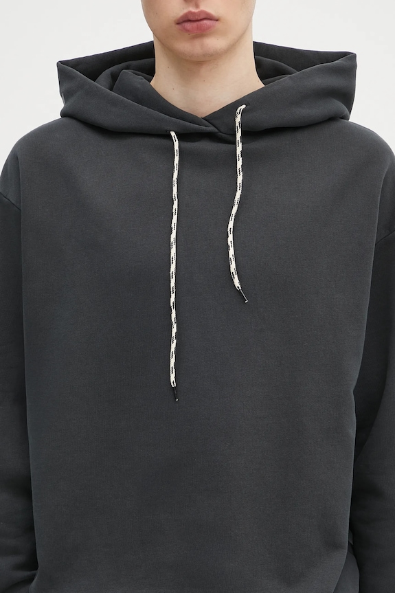 Хлопковая кофта Aries Faded Aloha From Hell Hoodie чёрный AR2001303