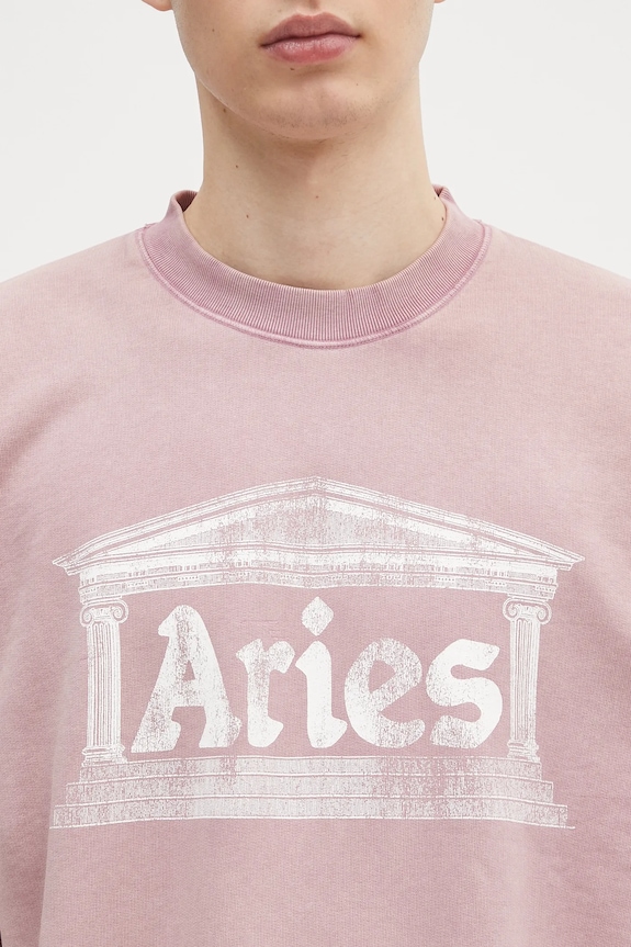 Aries cotton sweatshirt Aged Ancient Column Sweat AR2003303