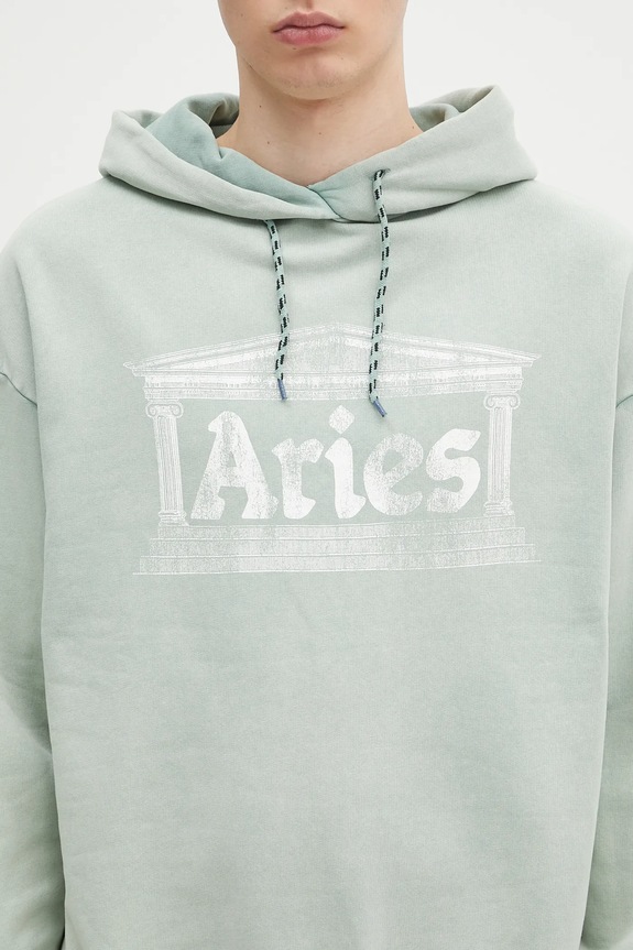 Aries hanorac de bumbac Aged Ancient Column Hoodie AR2003503