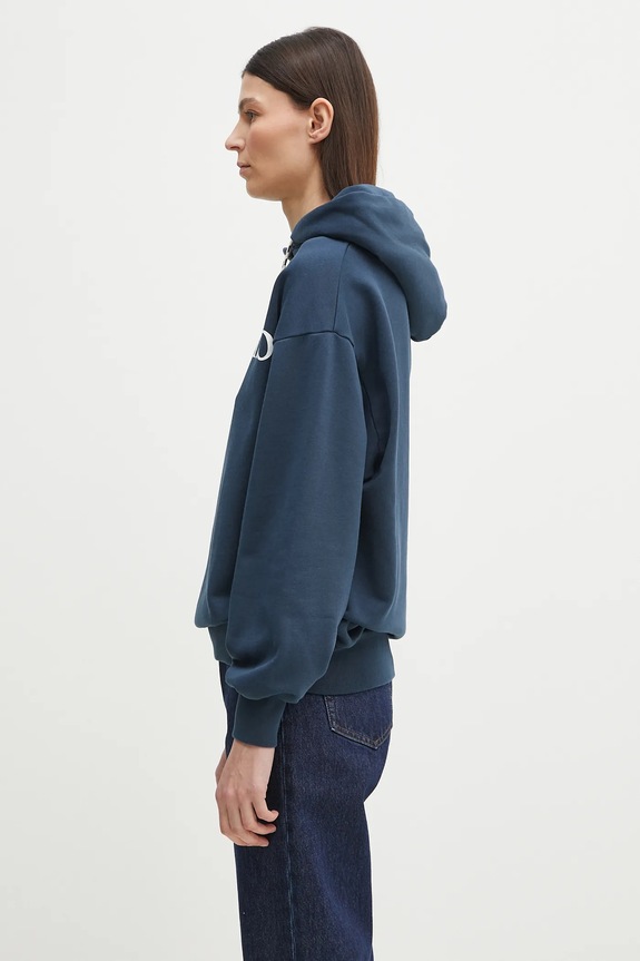 No Problemo hanorac de bumbac No Problemo Hoodie bleumarin NP2001203