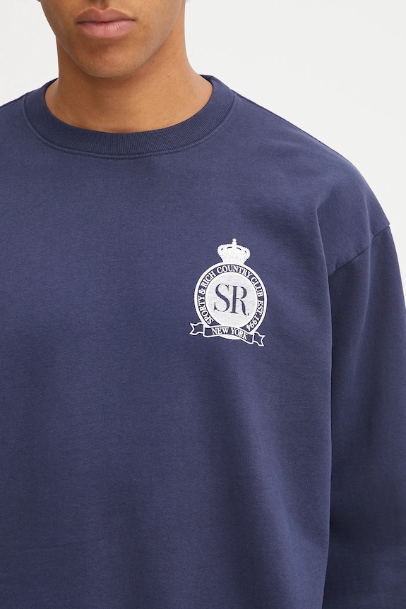Sporty & Rich bluza bawełniana Royal Club ST071620219BL106