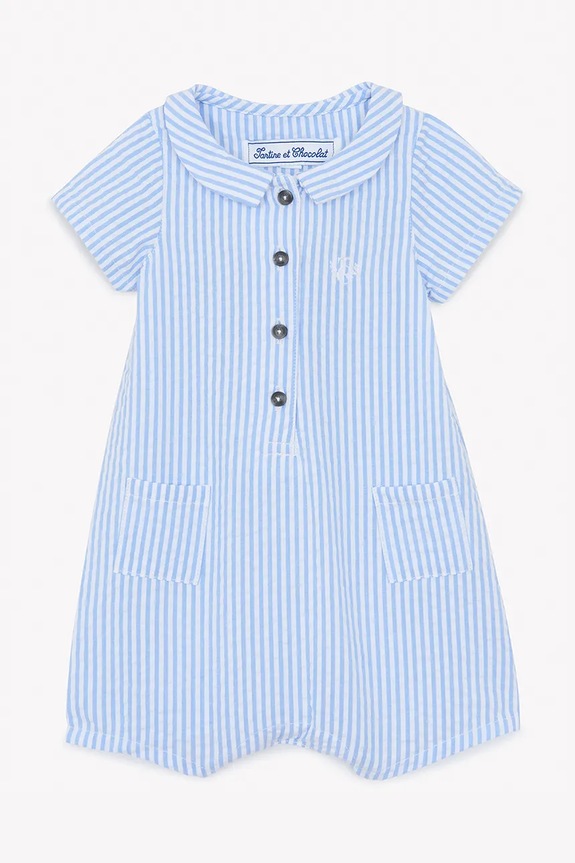 Tartine et Chocolat pamut rugdalózó CA33061.60.74 kék SS25