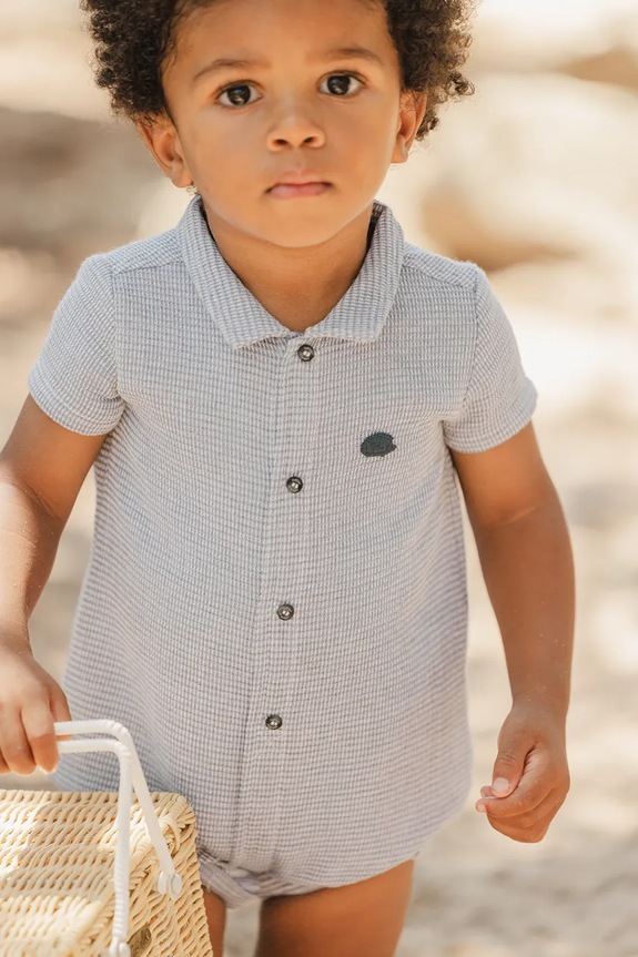 Tartine et Chocolat baba kezeslábas kék CA33101.80