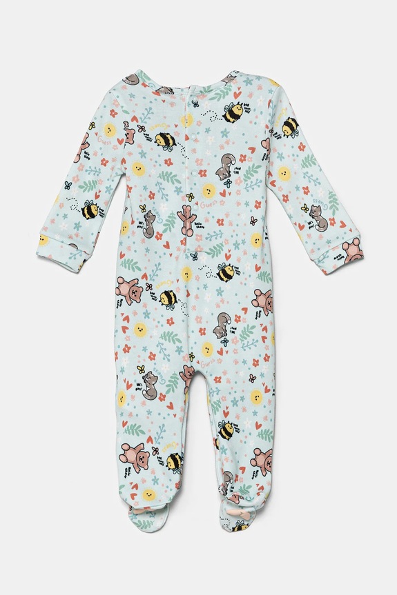 Guess pajacyk niemowlęcy S5RG00.KA6W4.PPYA niebieski SS25