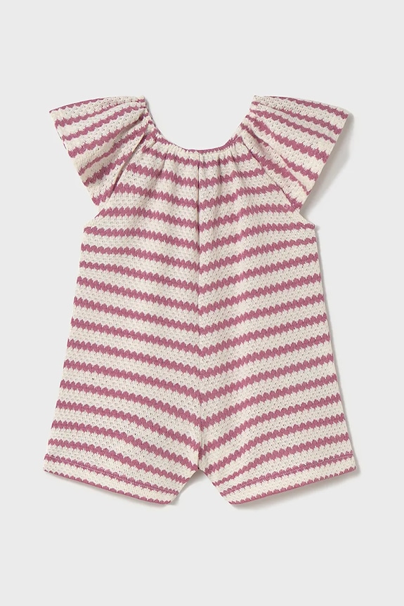 Dětské rampery Mayoral 1837.4H.Baby.PPYA fialová SS25