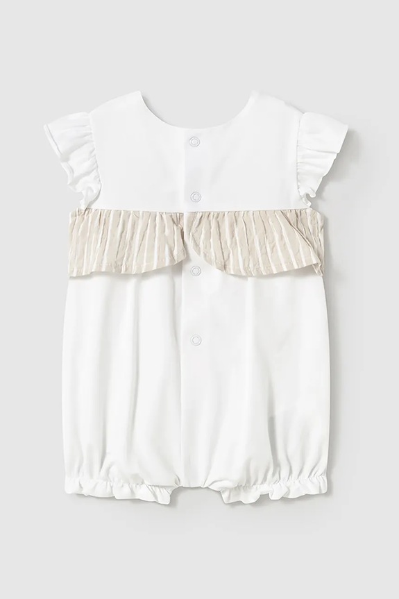 Mayoral Newborn rampers niemowlęcy 1748.2A.Newborn.PPYH biały SS25