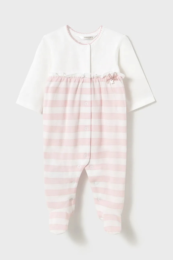Mayoral Newborn pajacyk niemowlęcy 2-pack 1750.2B.Newborn.PPYH różowy SS25
