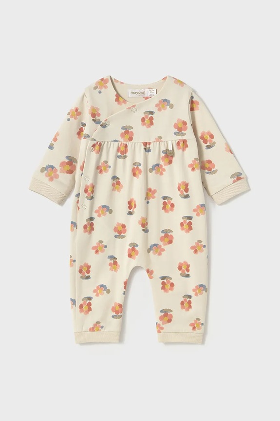 Mayoral Newborn pajacyk niemowlęcy Produkt niemowlęcy pomarańczowy 1753.2F.Newborn.PPYH