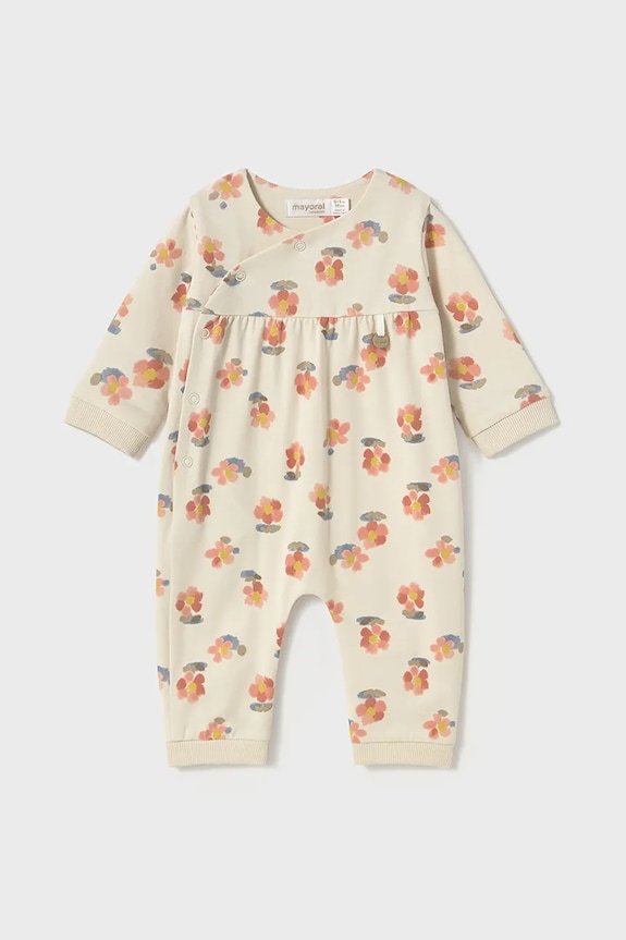 Mayoral Newborn pajacyk niemowlęcy Produkt niemowlęcy pomarańczowy 1753.2F.Newborn.PPYH