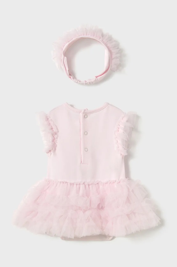 Mayoral Newborn sukienka niemowlęca 1756.2K.Newborn.PPYH różowy SS25