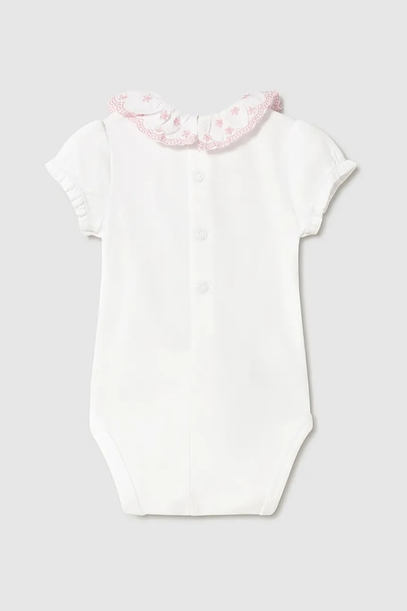 Mayoral Newborn body bawełniane niemowlęce 1757.2N.Newborn.PPYH różowy SS25
