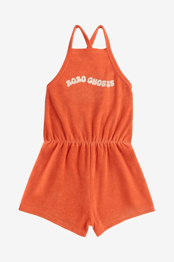 Bobo Choses kombinezon dziecięcy Wavy 125AC095 pomarańczowy SS25