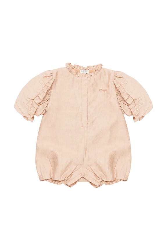 Бебешки къс гащеризон Donsje Deloor Playsuit 3036200 оранжев SS25