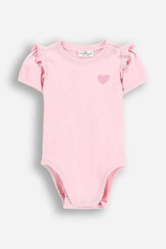 Coccodrillo body niemowlęce Produkt niemowlęcy różowy WC5112202DGN