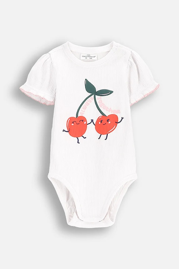Coccodrillo body niemowlęce Produkt niemowlęcy biały WC5112201MGN