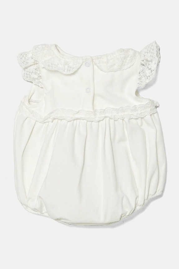 Dziewczynka Jamiks body niemowlęce SOMI SOMI.Rampers.JLH134.G biały