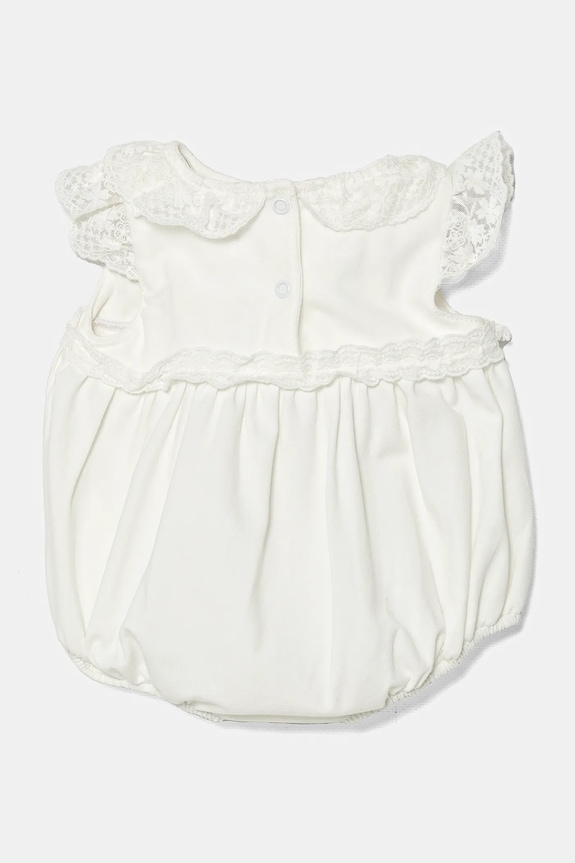 Dziewczynka Jamiks body niemowlęce SOMI SOMI.Rampers.JLH134.G biały