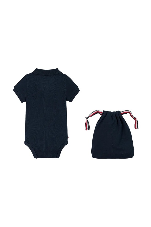 Tommy Hilfiger body niemowlęce KN0KN01984.PPYA granatowy SS25