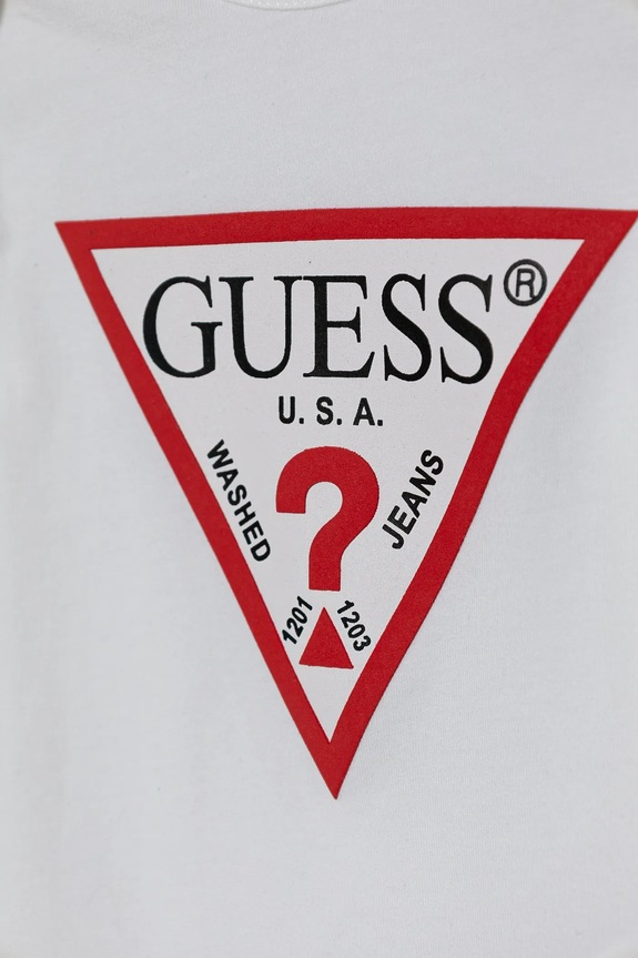 Αγορίστικα Φορμάκι μωρού Guess H5RW00.K6YW1.PPYA λευκό