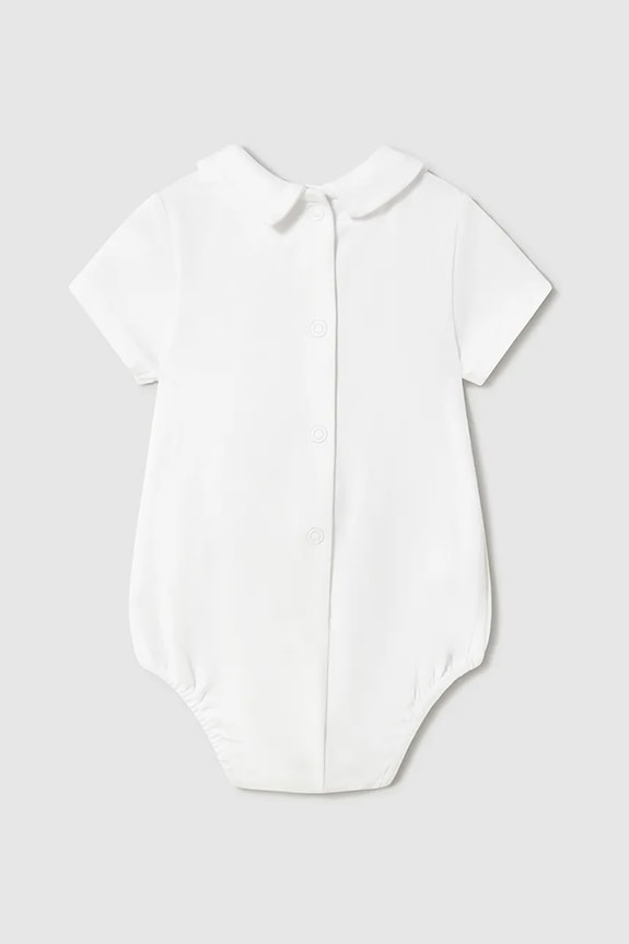 Mayoral Newborn body niemowlęce 1701.1C.Newborn.PPYH biały SS25