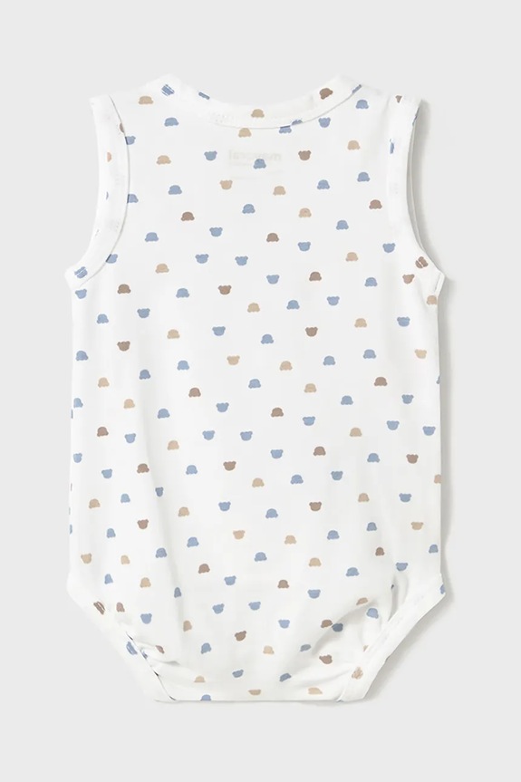 Kojenecké body Mayoral Newborn 1702.1F.Newborn.PPYH bílá SS25