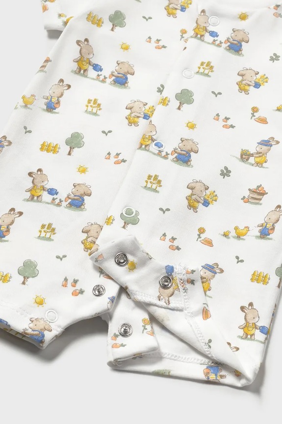 Mayoral Newborn rampers niemowlęcy 2-pack żółty 1707.1D.Newborn.PPYH