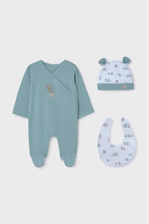 Mayoral Newborn costum bebe Produs pentru bebe turcoaz 9907.1A.Newborn.PPYH