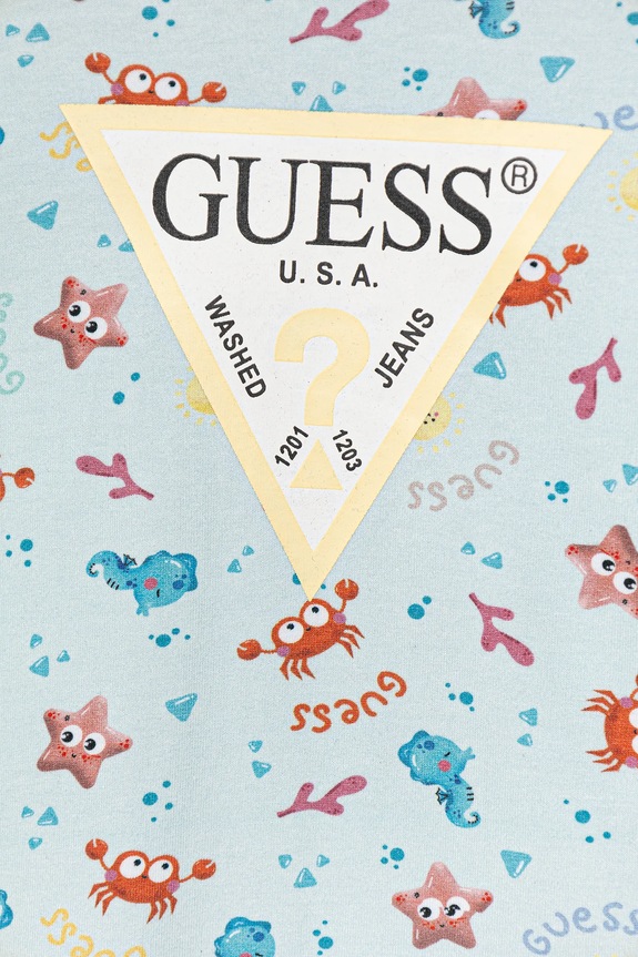 Chłopiec Guess rampers niemowlęcy H5GW00.K6YW1.PPYA niebieski